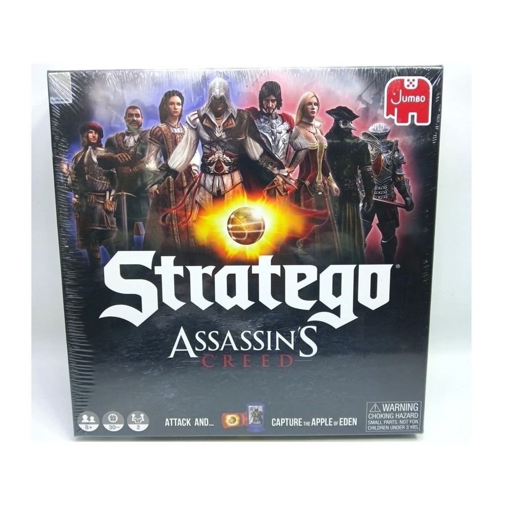 Stratego Assassin's Creed Strategy Board Game Jumbo 2 Players - NEW Sealed